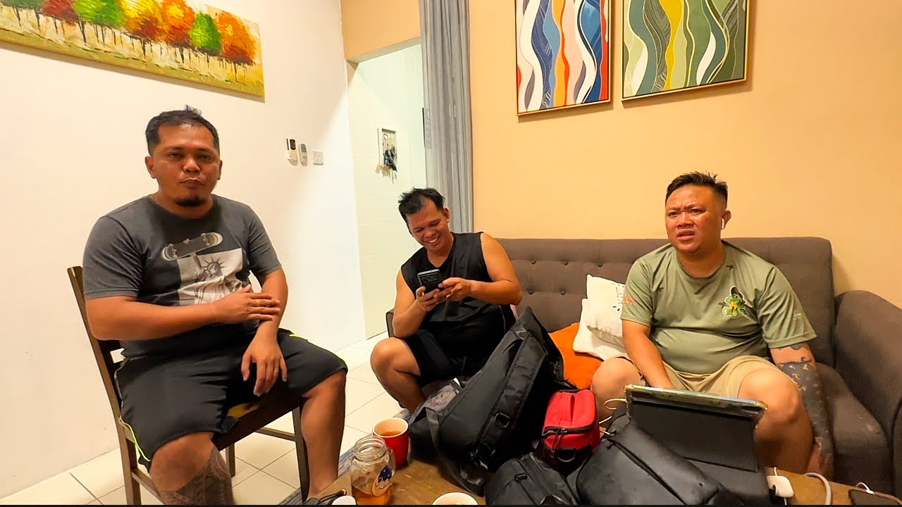 Makai Salau Bersama Abun & Senuju Di Rumah Dexter Yang Baru Balik Dari Entikong Kalimantan
