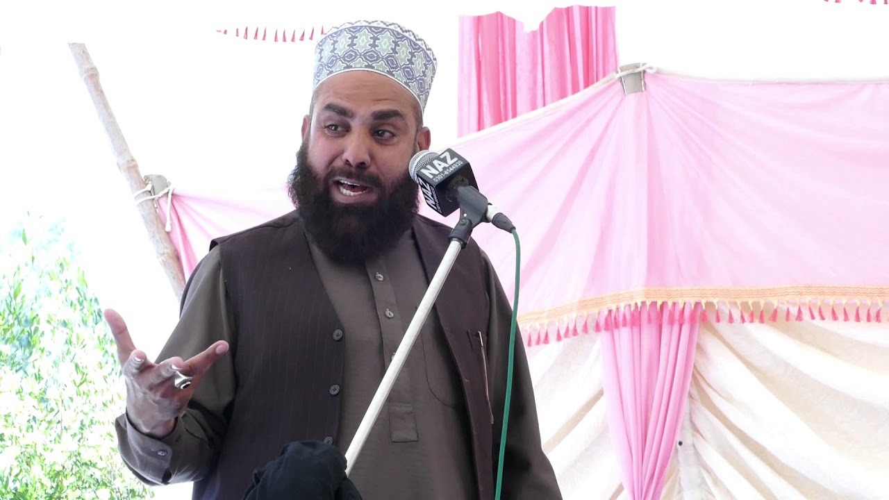Muhammad Tayyab Hazarvi at the Urs Mubarak & Chilam Babajee Sarkar Tarnote Syedan Beka 17/03/2018