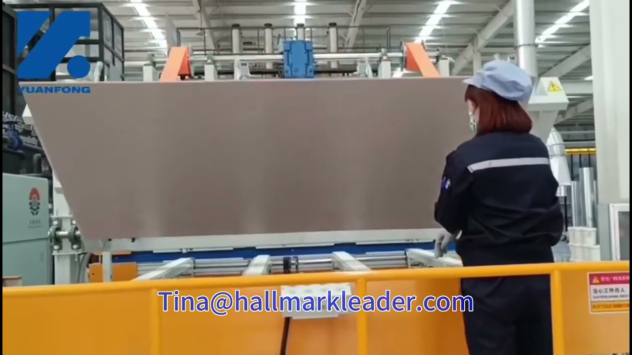 New technology full automatic melamine lamination hot press