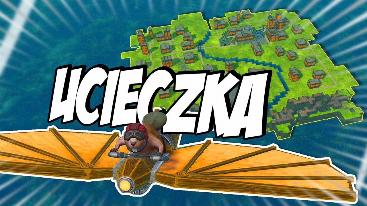 Pomagam BOBROM UCIEC z TEGO KRAJU! - Timberborn