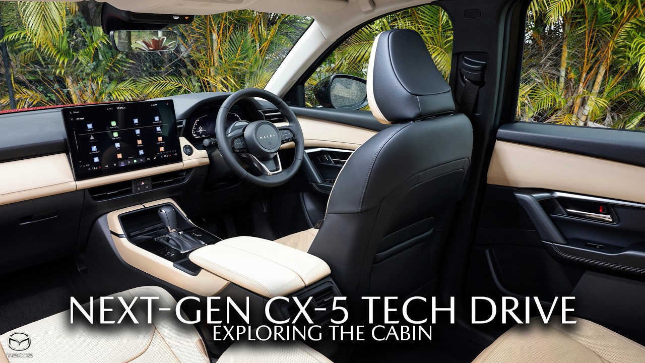 Next-Gen Mazda CX-5 Tech Drive: Cabin Tour