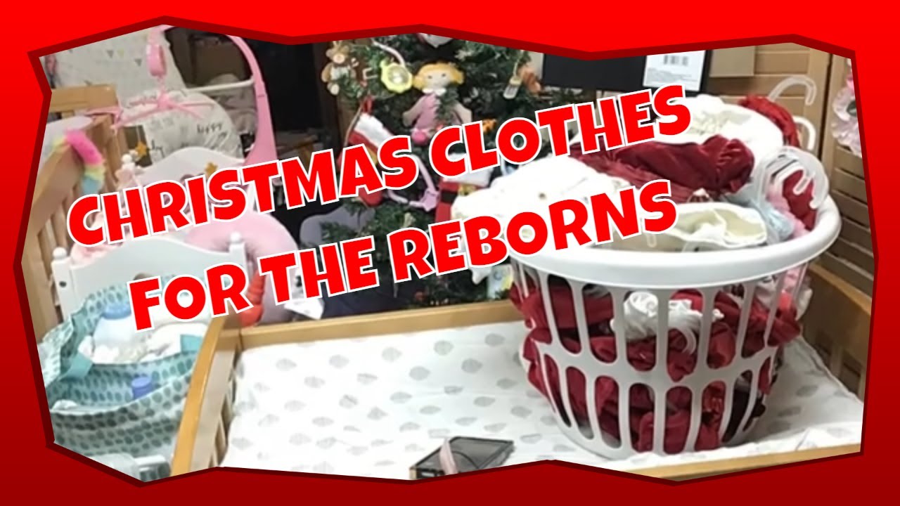 CHRISTMAS CLOTHES FOR THE REBORNS