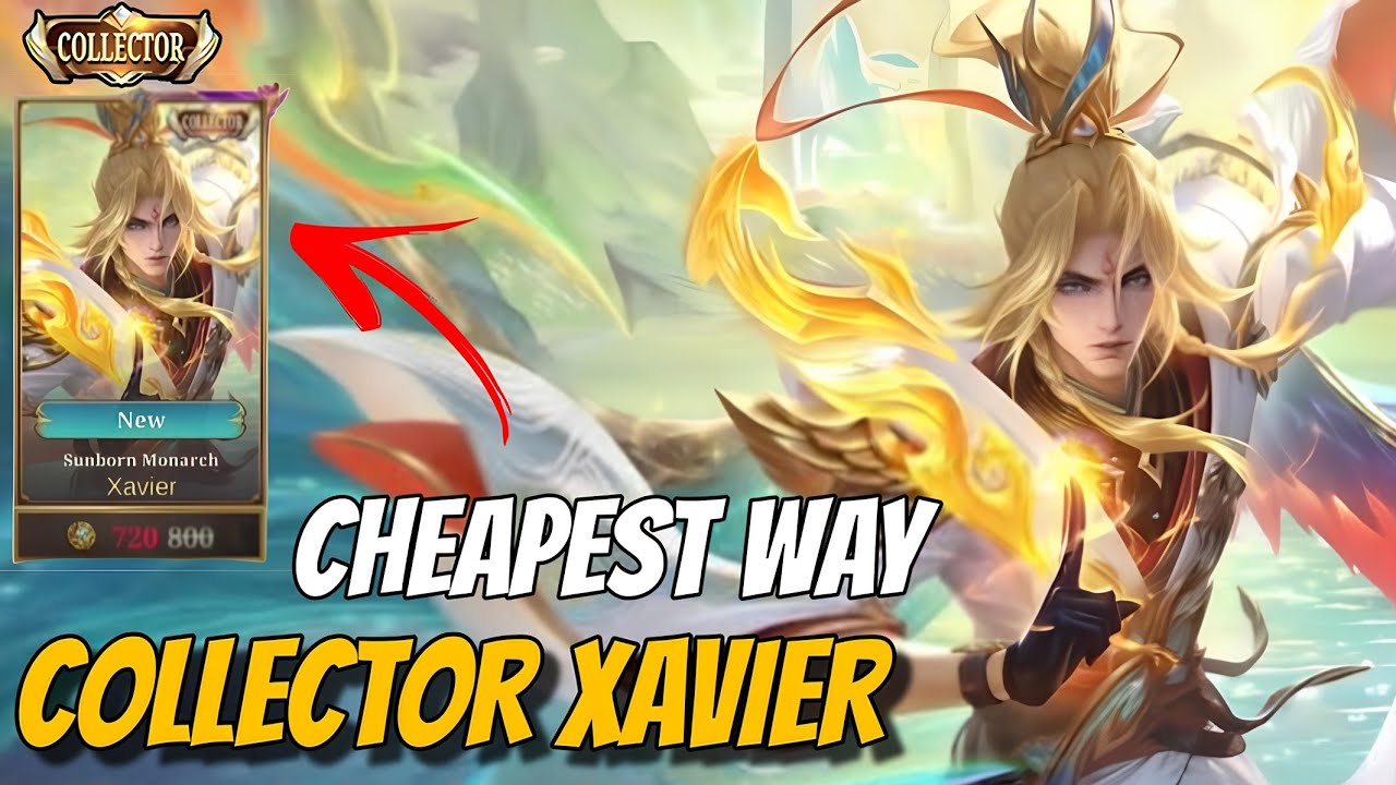 How much Colletor Xavier's Skin Costs in the Exquisite Collection Event - MLBB