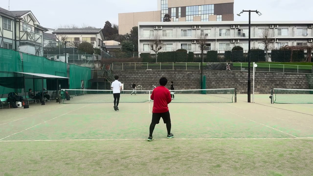 2026年2月14日　レオーネ中級ダブルス　5点タイブレ2