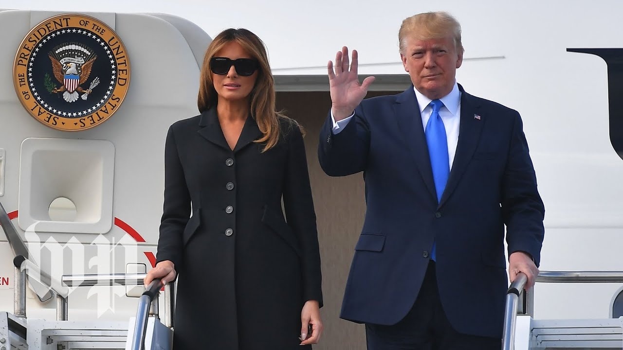 Trump arrives in Normandy for D-Day commemoration