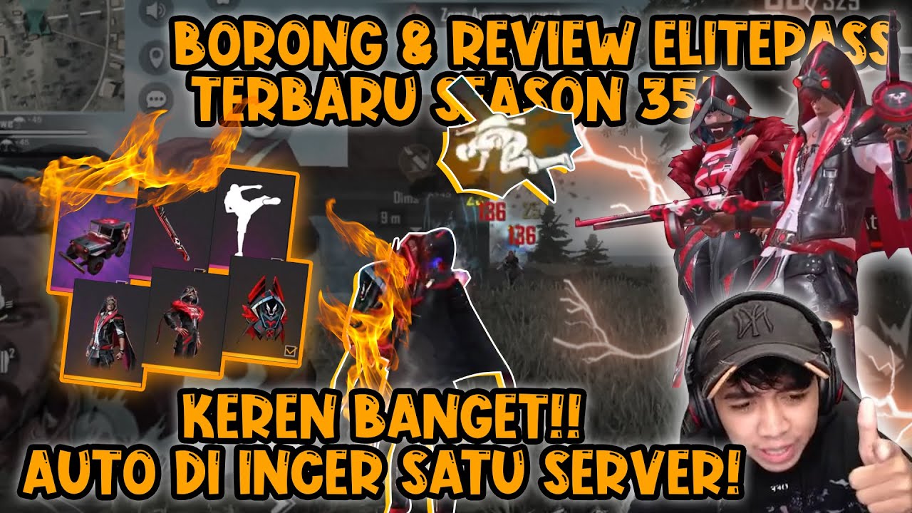 BORONG FULL ELITEPAS SEASON 35?! KEREN BANGET AUTO DIINCER SATU SERVER!!