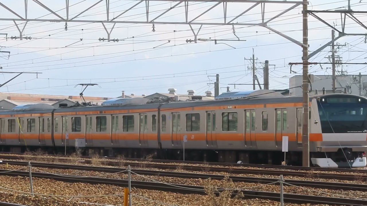 E233系トタT14編成出場―回送　長野総合車両センター