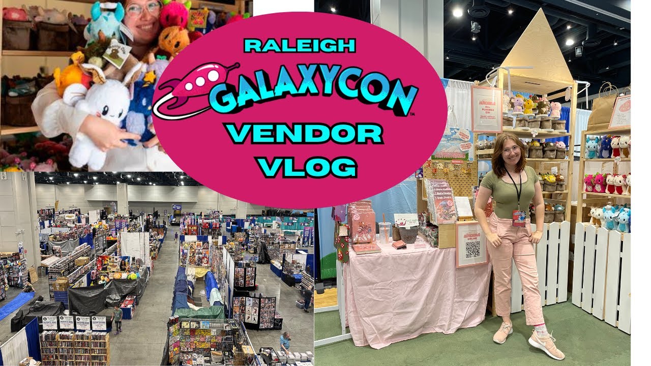 My best show EVER? Galaxycon Raleigh Vendor Vlog!
