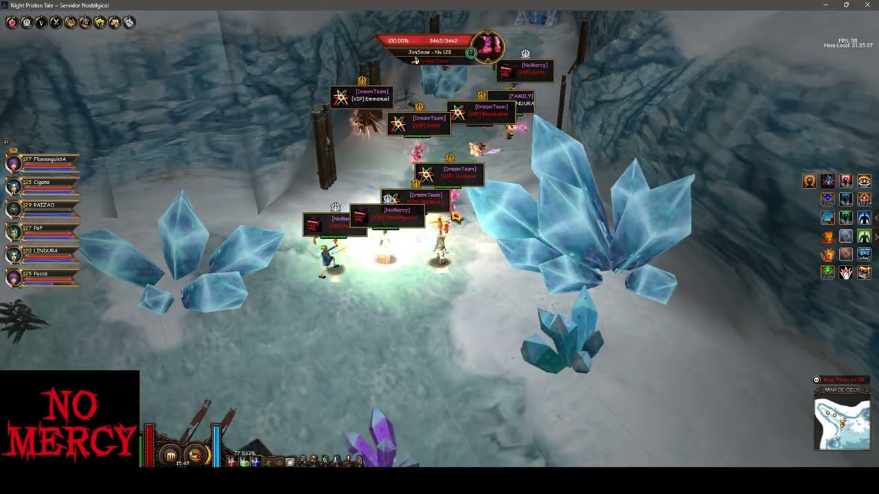 Night Priston Tale - PuF - Insane PVP 🔥🔥🔥🔥