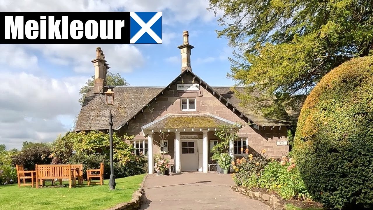 Visiting sleepy Meikleour in Perth & Kinross, Scotland
