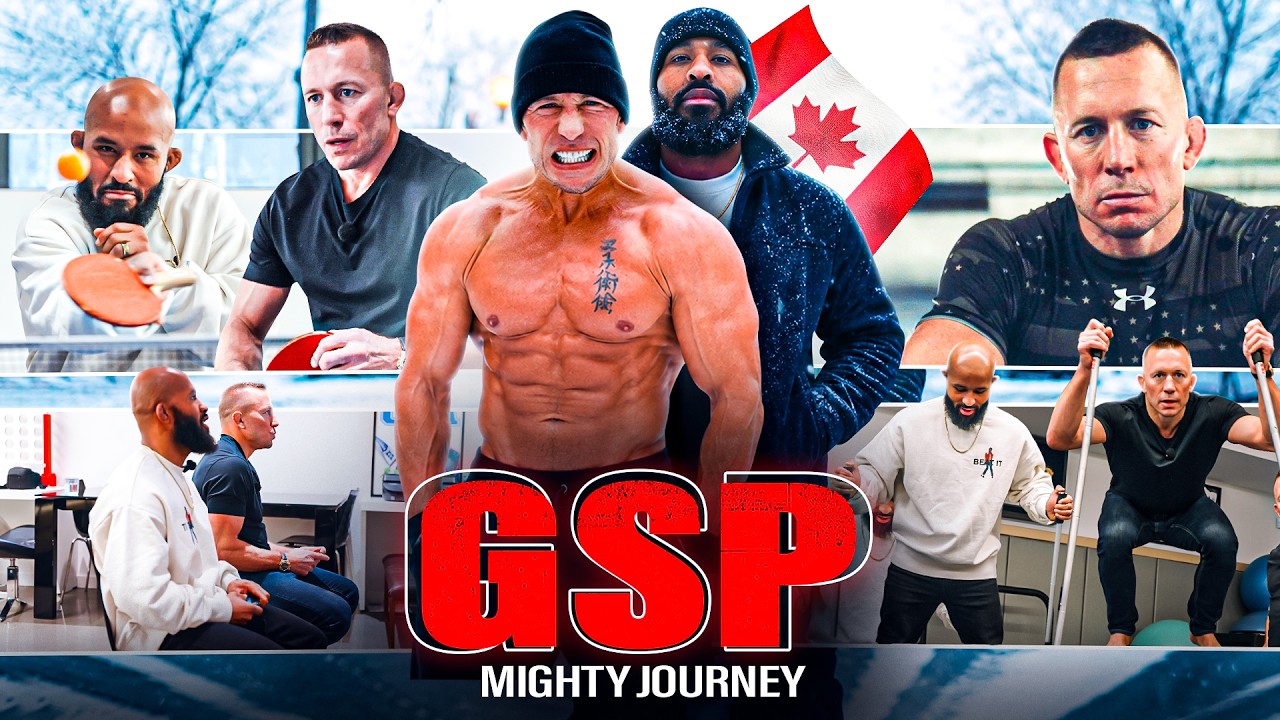MIGHTY vs GSP: Demetrious Johnson INTENSE COMPETITION vs GSP! | MIGHTY JOURNEY EP1!