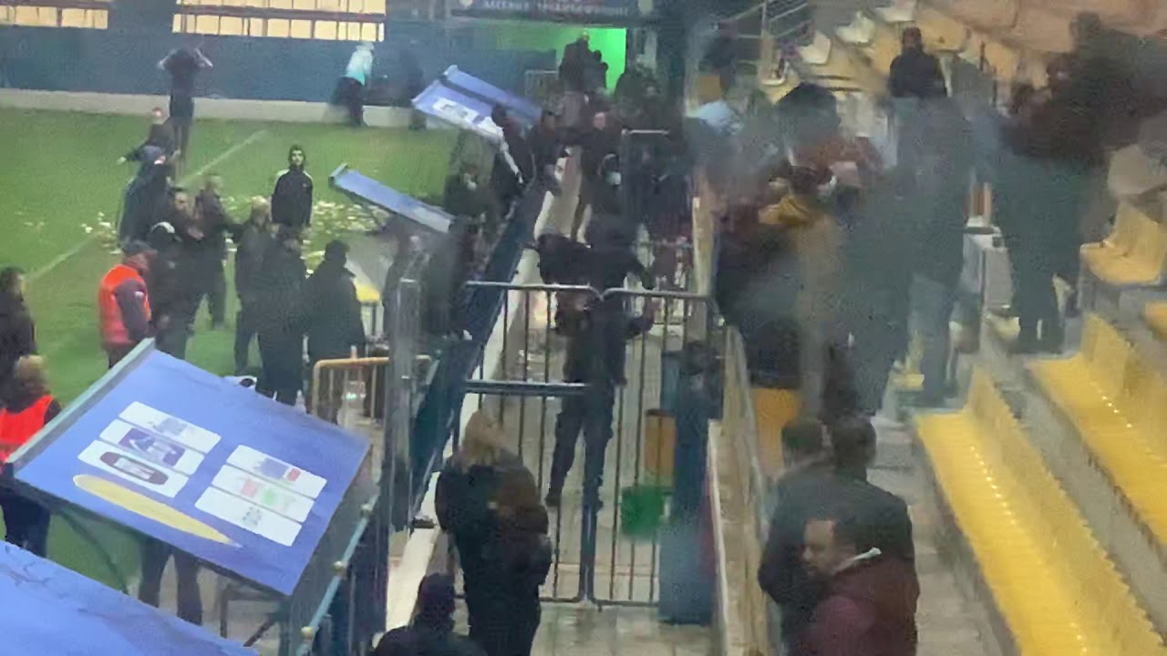 Επεισόδια στο γήπεδο του Παναιτωλικού