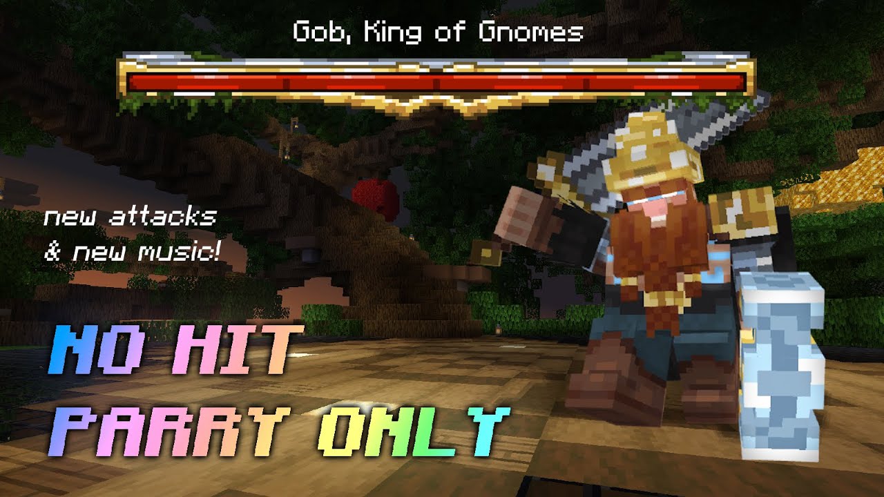Gob, King of Gnomes NO HIT, PARRY ONLY | (Terramity v1.0 sneak-peek)
