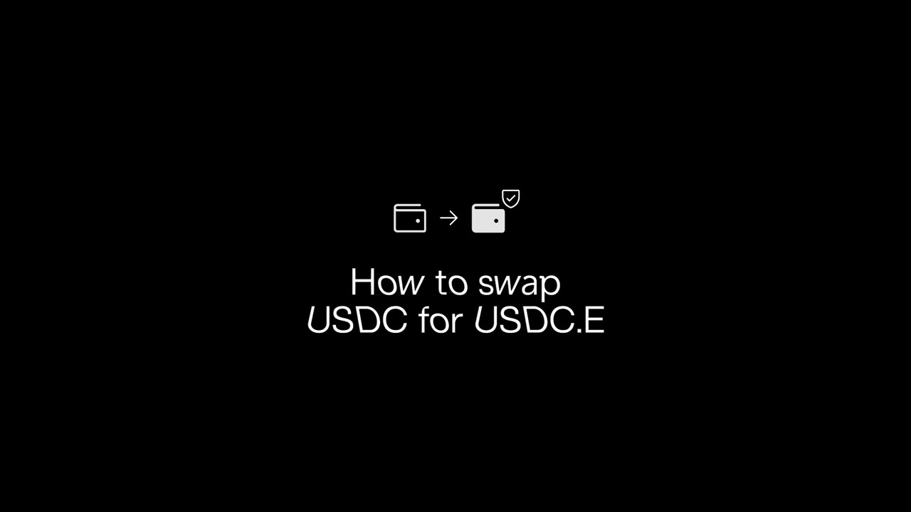 How to Swap USDC to USDC.E