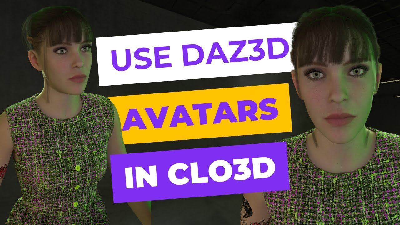 How to import a Daz3D avatar into Clo3D - Quick and easy tutorial