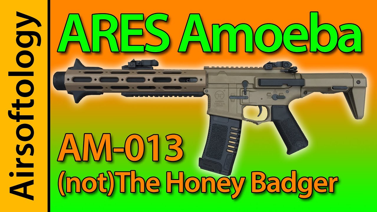 Ares AM-013 (Not the Honey Badger) Amoeba Review | Airsoftology