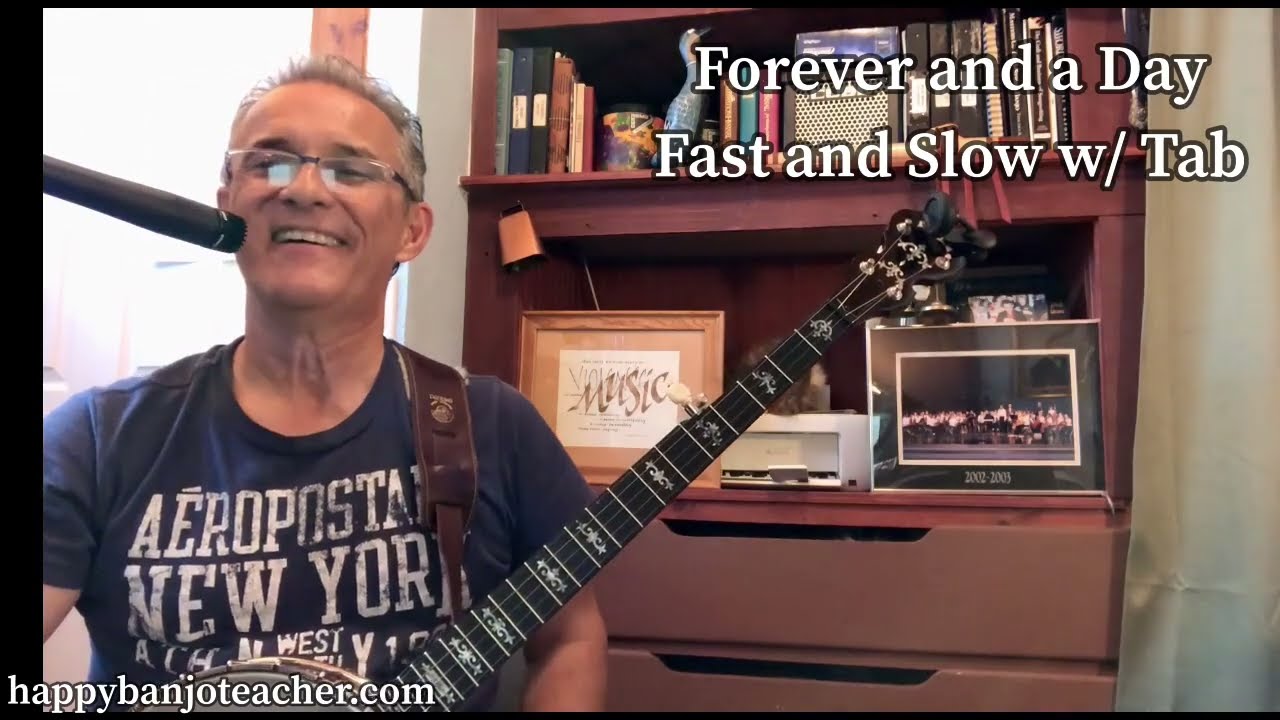 Forever and a Day, Banjo Solo w/ Tab #banjo#banjomusic#bluegrass#bluegrassbanjo#bluegrassband