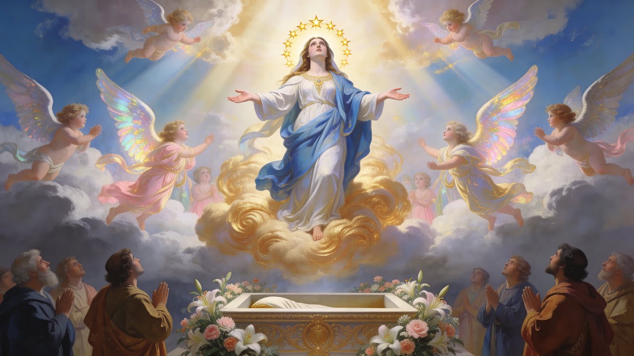 The Assumption of Blessed Mother Into Heaven, Body and Soul ￼