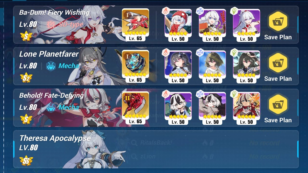HI3 Ex Abyss Nirvana 552D bloodlust 782pts. 