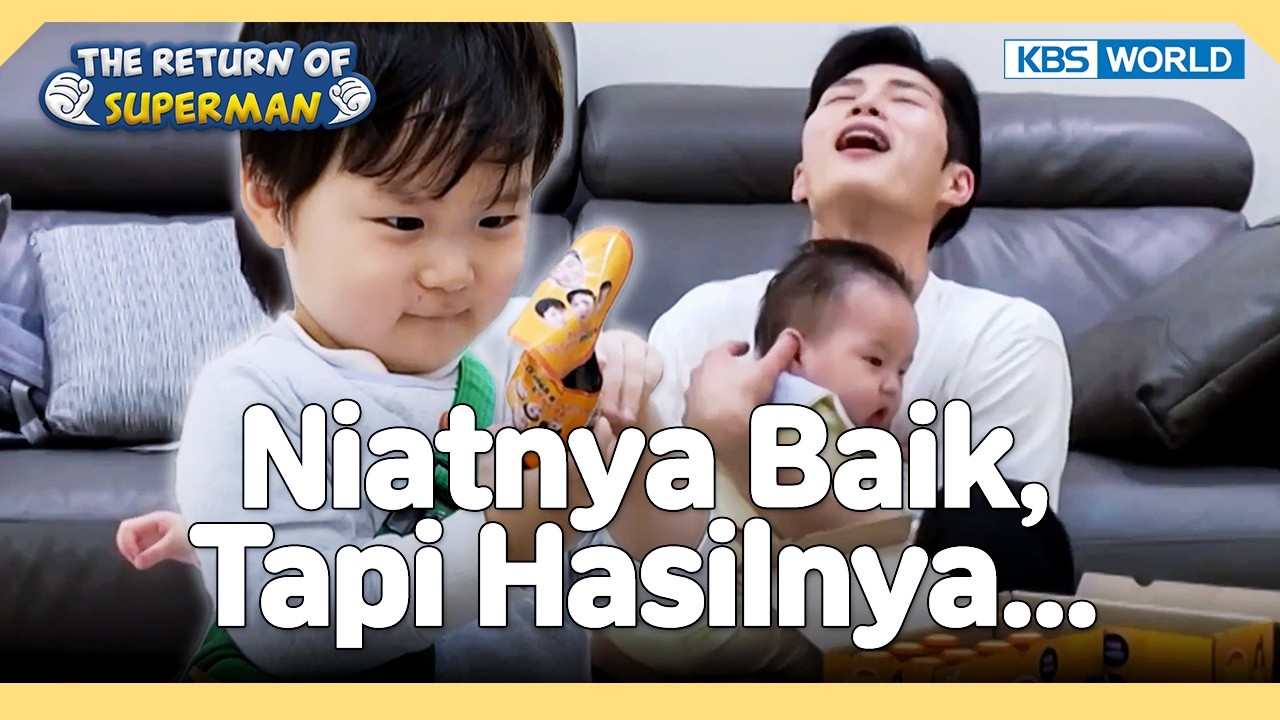 Bantu Bikin Kado… Ayah Langsung Panik 😰 | Nostalgia Rumah Eunwoo [IND/ENG] | KBS WORLD TV 240220