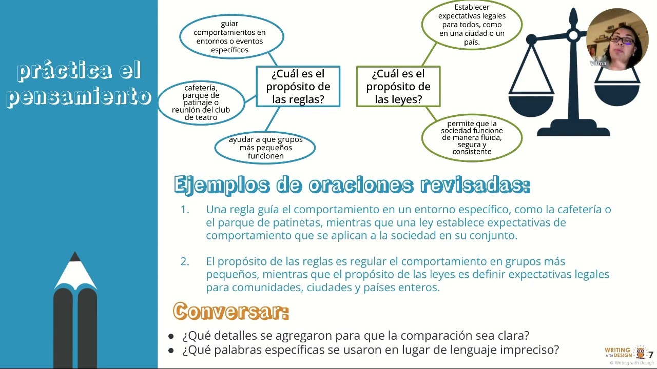 LPS TWL 6 12  Writing to Compare No Vague Statements SPANISH