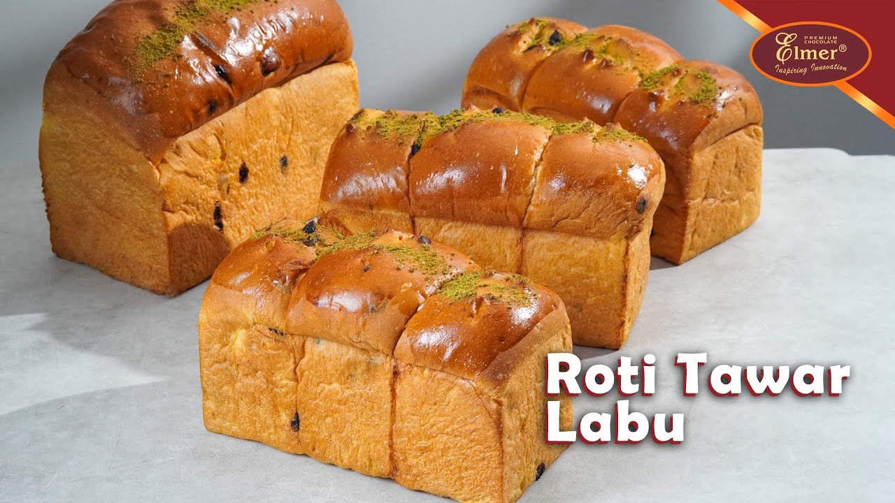 ROTI TAWAR LABU I Roti dengan Serat Lembut dan Rasa yang Manis I Ide Jualan Roti