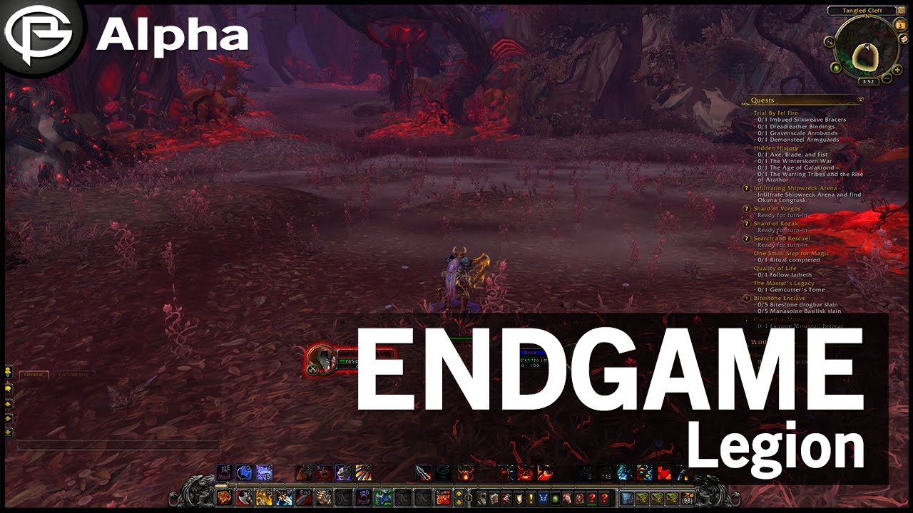 Legion Endgame - Gearing, Professions and More