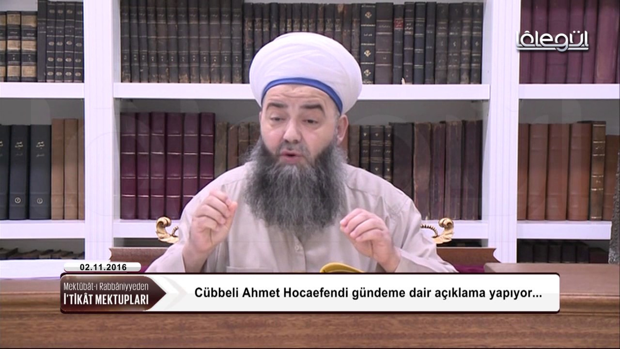 Mektûbât-ı Rabbâniyye’den İ’tikâd Mektupları 31.Bölüm 2 Kasım 2016 Lâlegül TV