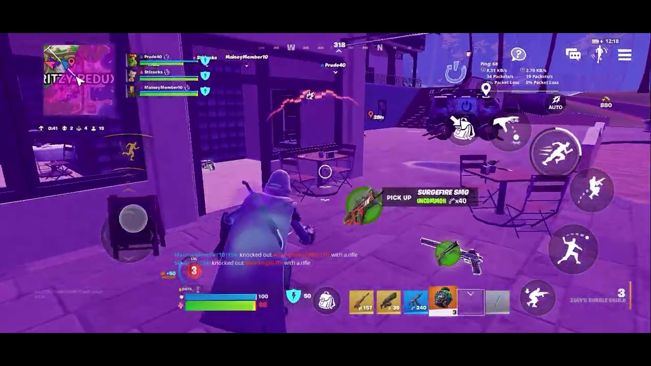 11 elimination blitz royale squads gameplay win!
