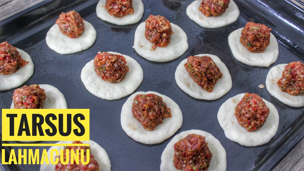 BU LEZZETE BAYILIYORUM!! TARSUS LAHMACUNU NASIL YAPILIR?