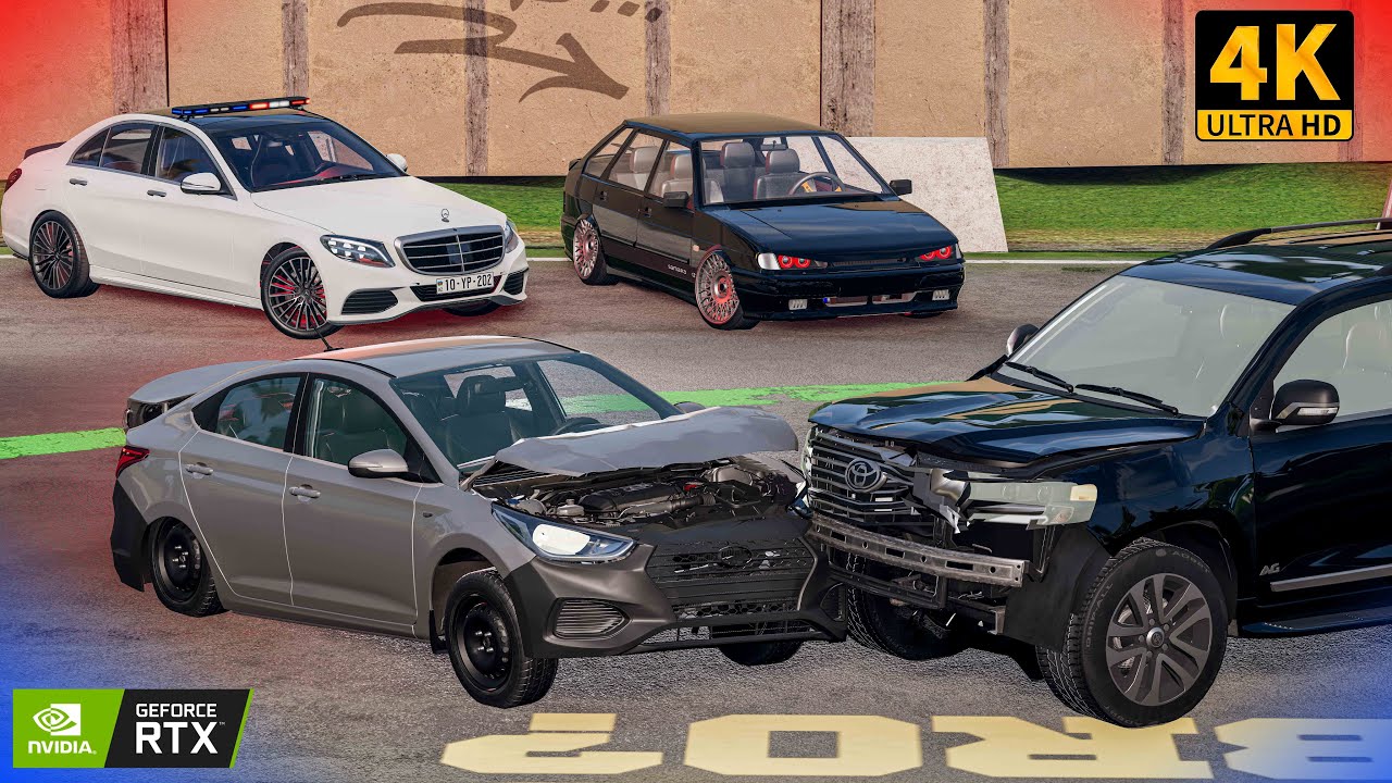 Yetim Uşaq Peredoklu Hyundai Accent İlə Aftoqəza Törədi | BeamNG.Driver #malikbedelov
