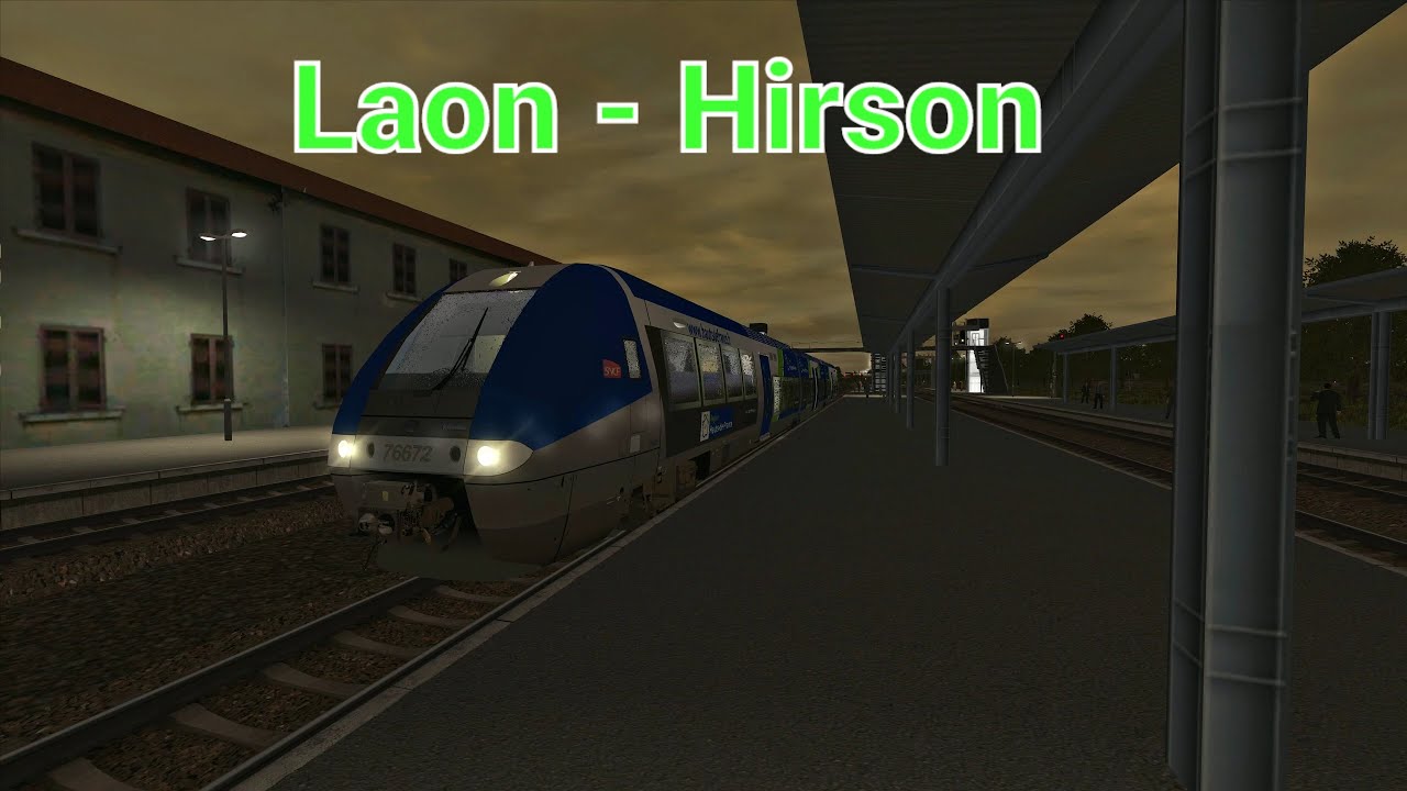 🚄 [TS 2021 2K] 🌧 Laon - Hirson en AGC