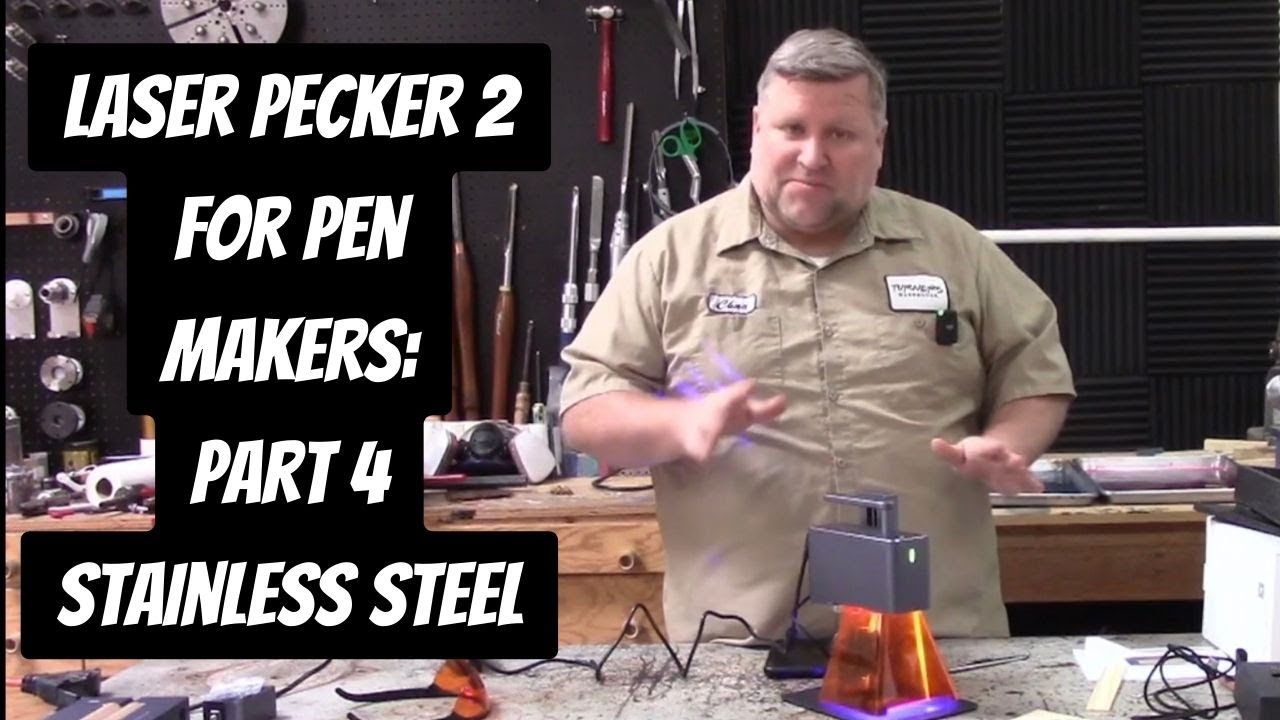 Часть 4: Laser Pecker 2: Первая попытка обработки нержавеющей стали. Сработает ли?