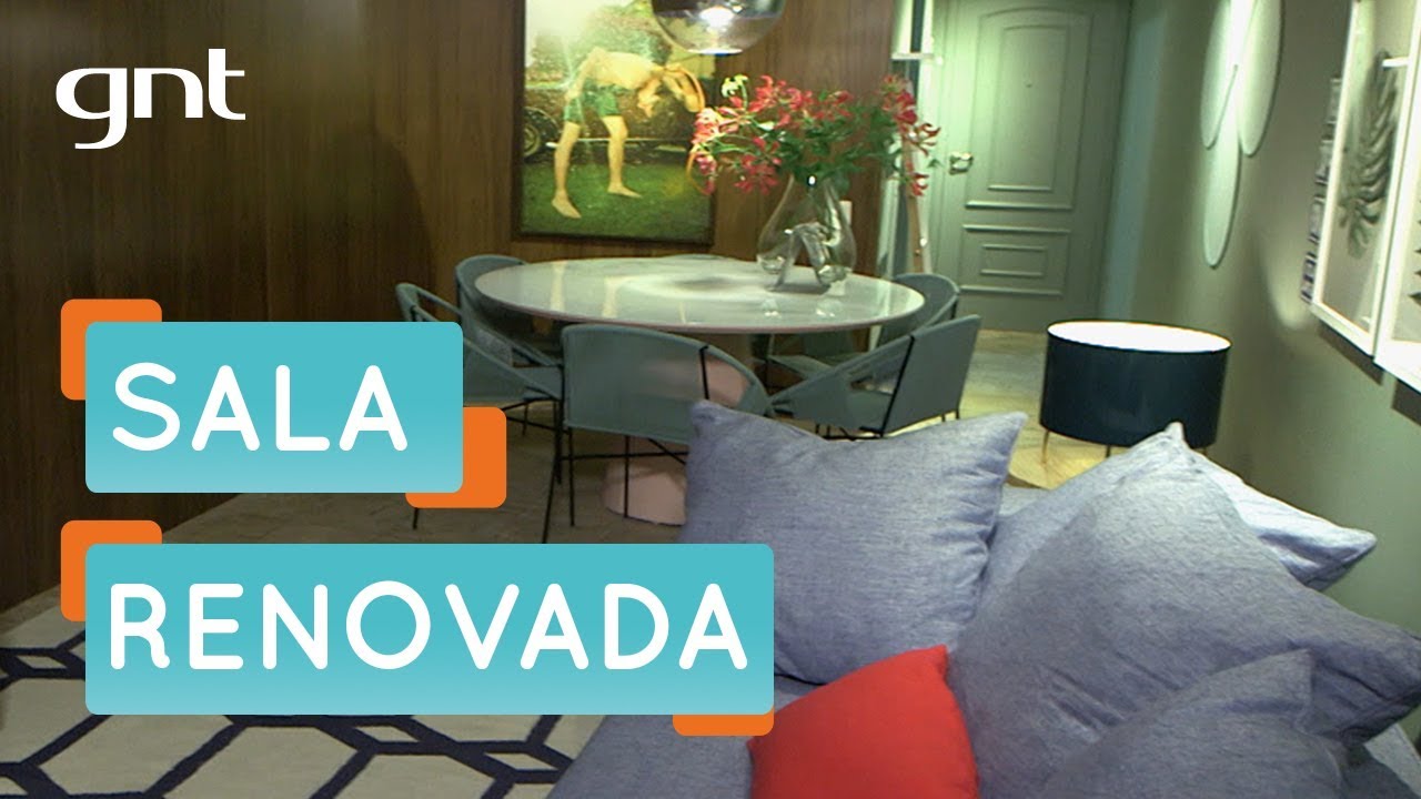 Decoração de sala simples e pequena: veja como fazer | Antes e Depois | Decora | Maurício Arruda