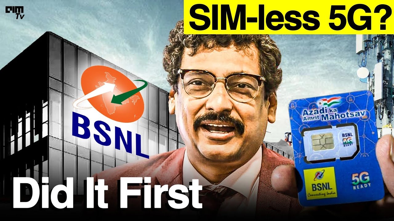 BSNL IS BACK! - Launches India&rsquo;s First SIM-less 5G Internet &mdash; And It&rsquo;s FAST
