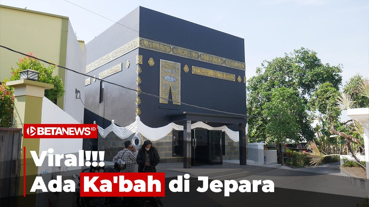 Viral Masjid di Mulyoharjo Jepara, Bangunannya Menyerupai Ka'bah