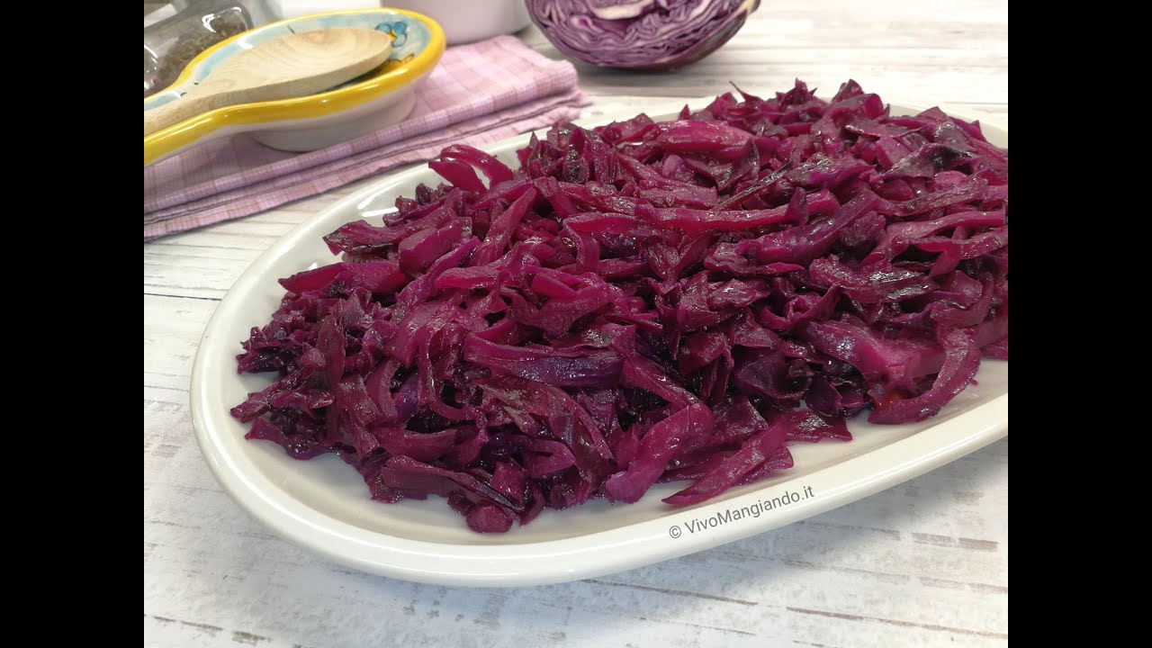 Cavolo rosso in agrodolce