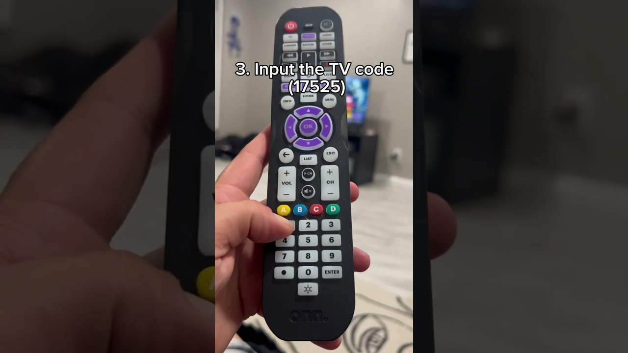 How to program a universal Onn remote to a Hisense TV