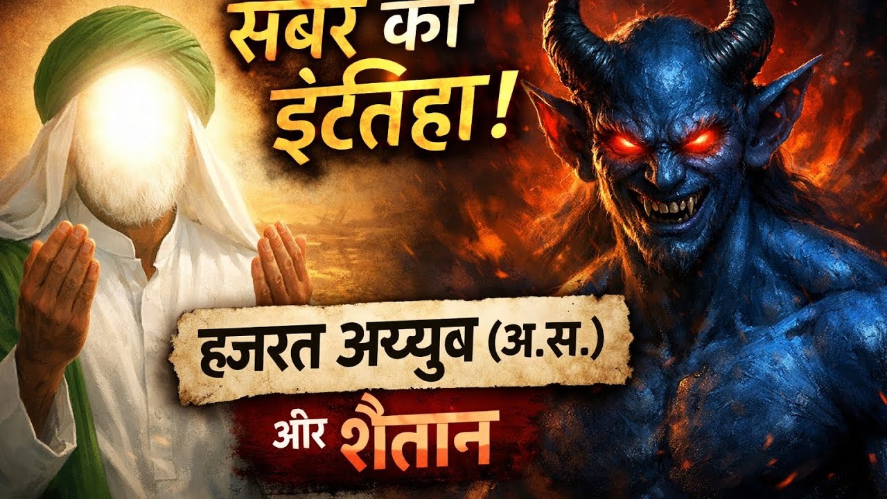 सब्र की इंतहा | हज़रत अय्यूब अलैहिस्सलाम की पूरी सच्ची कहानी | Shaitan Ki Nakam Koshish