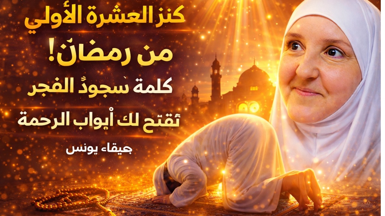 كنزُ العَشْرَةِ الأُولى من رمضان! كلمةٌ في سجود الفجر تفتحُ لك أبوابَ الرحمة بلا حساب,هيفاء يونس