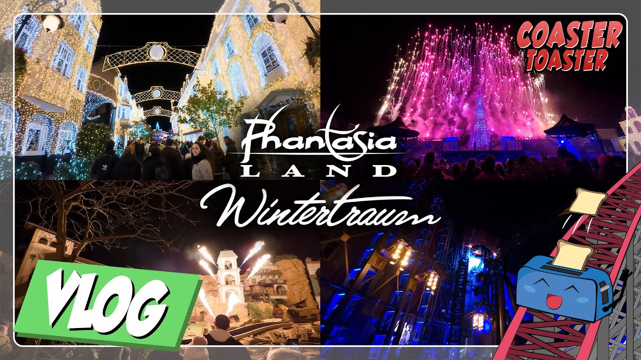 Phantasialand Wintertraum - Achterbahn, geiles Essen & fette Shows! | VLOG