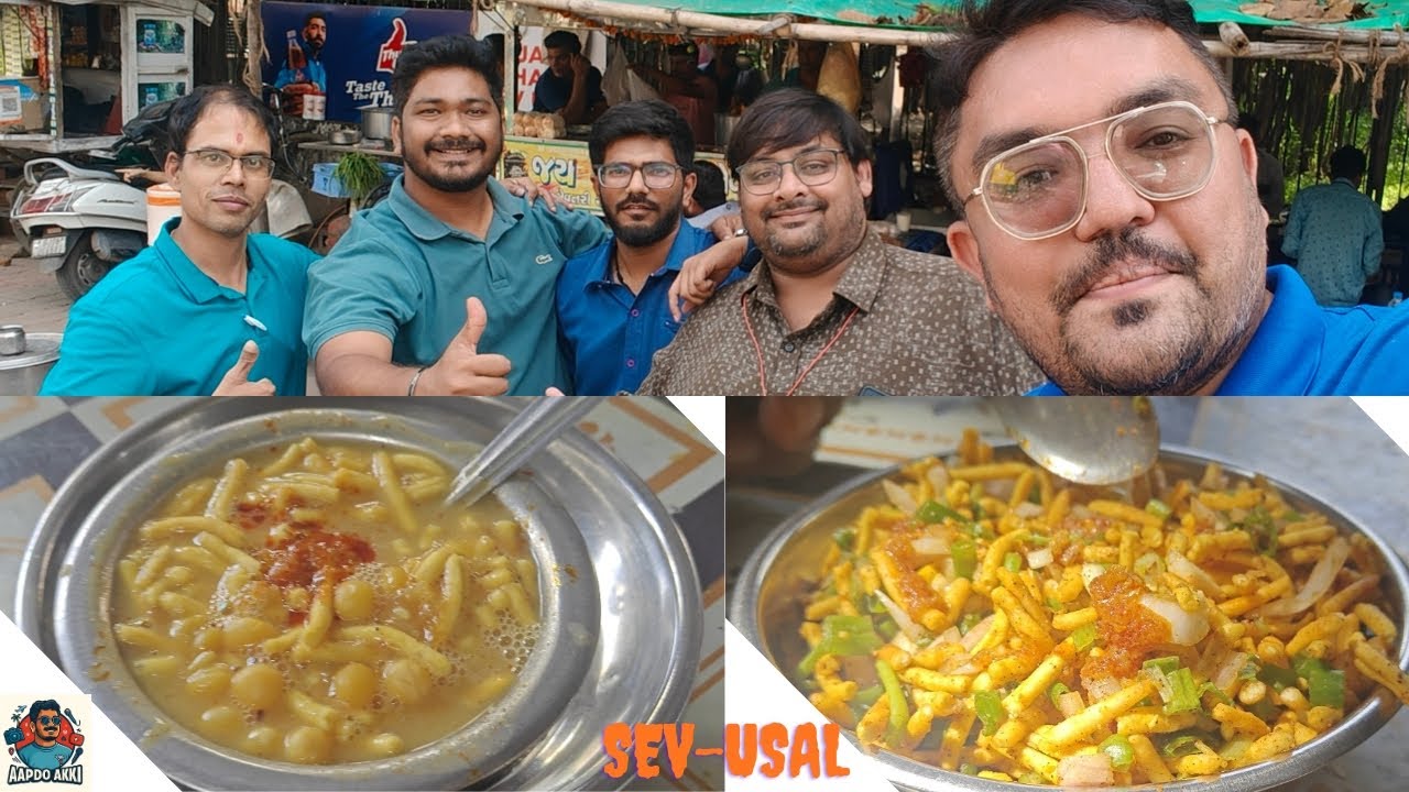 Tasting the one of best Sev Usal in Vadodara with Office Friends | Street Food Vibes!  🍲🌶️😋