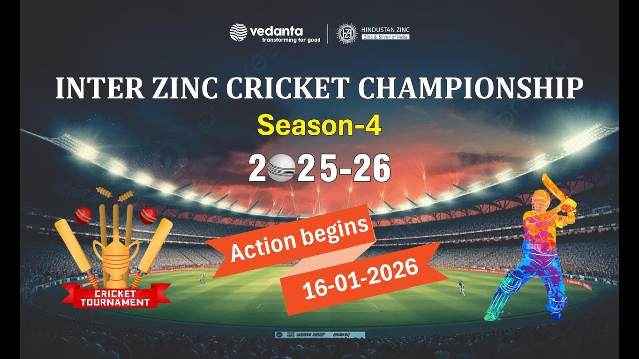 INTER ZINC CRICKET CHAMPIONSHIP SEASON - 4 ( ZSD vs ZAWAR )