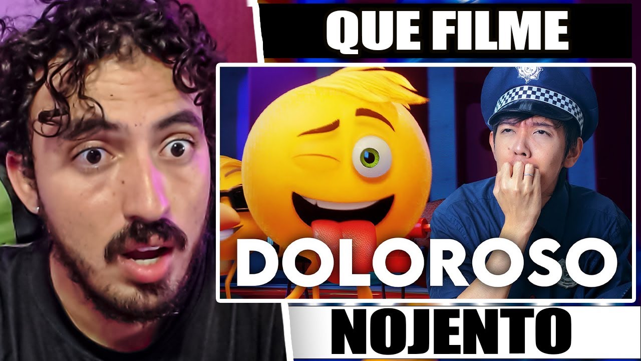 Emoji o filme é uma catástrofe | Leozin React