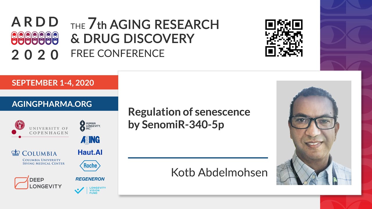 Kotb Abdelmohsen - Regulation of senescence by SenomiR-340-5p
