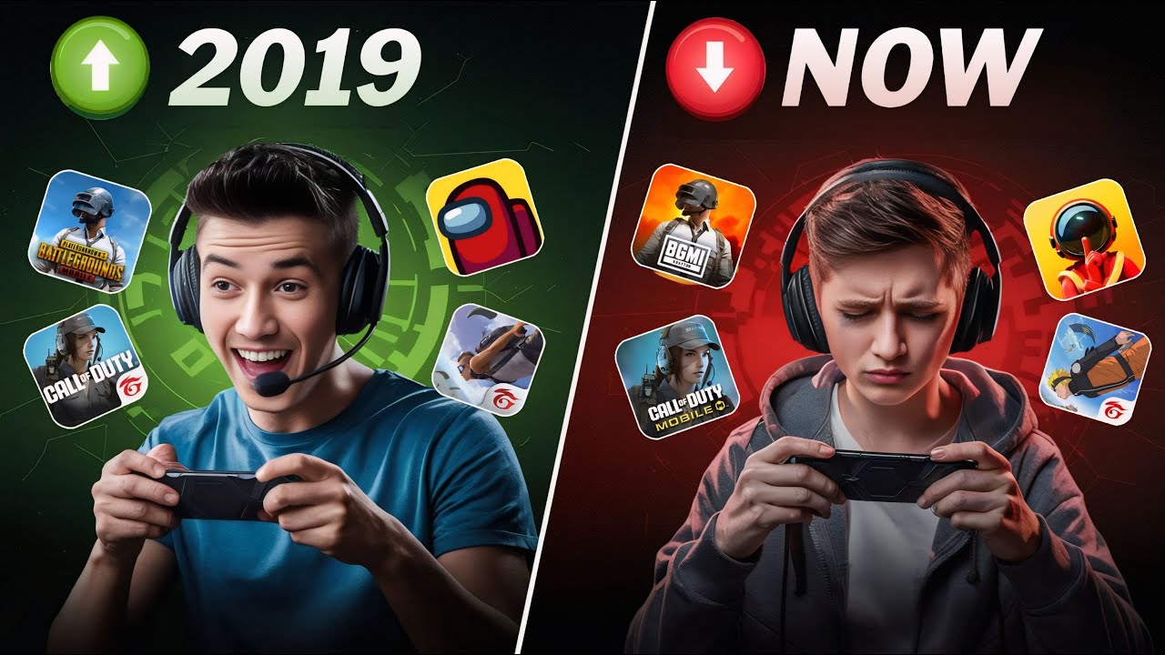 2019 vs 2025- 10 Insanely Popular Games That Are Dead Now! 😢