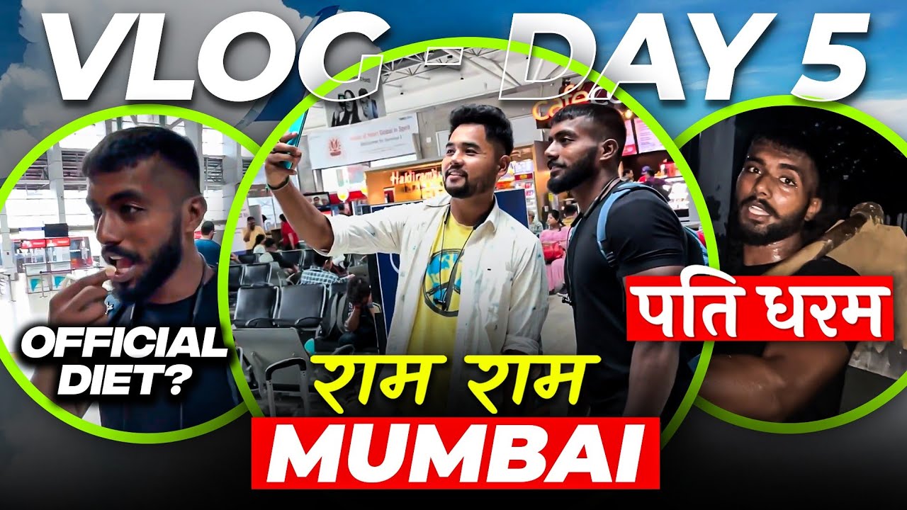 Ram Ram Mumbai | Vlog Day 5 | My Official Diet | Ankit Baiyanpuria