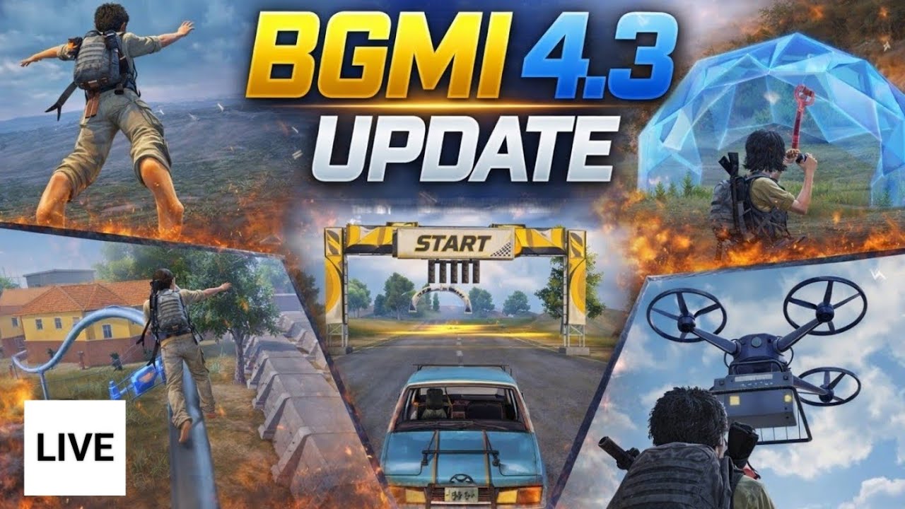 🔴 LIVE - BGMI NEW UPDATE 4.3 | Classsic Rush Gameplay with M416 | Wildsoul Warden | DASSAULTisLIVE |