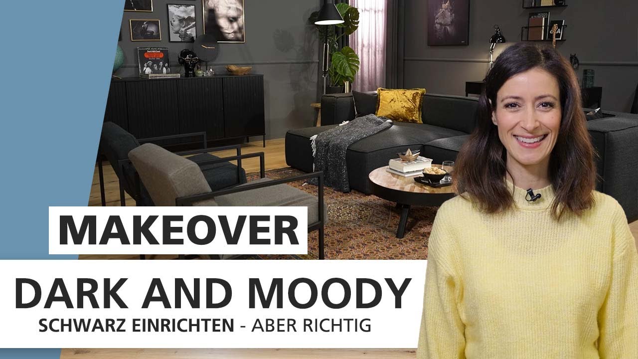 Richtig einrichten - In Schwarz 🖤 | Makeover | INTERIYEAH! - Einrichten mit SEGM&Uuml;LLER
