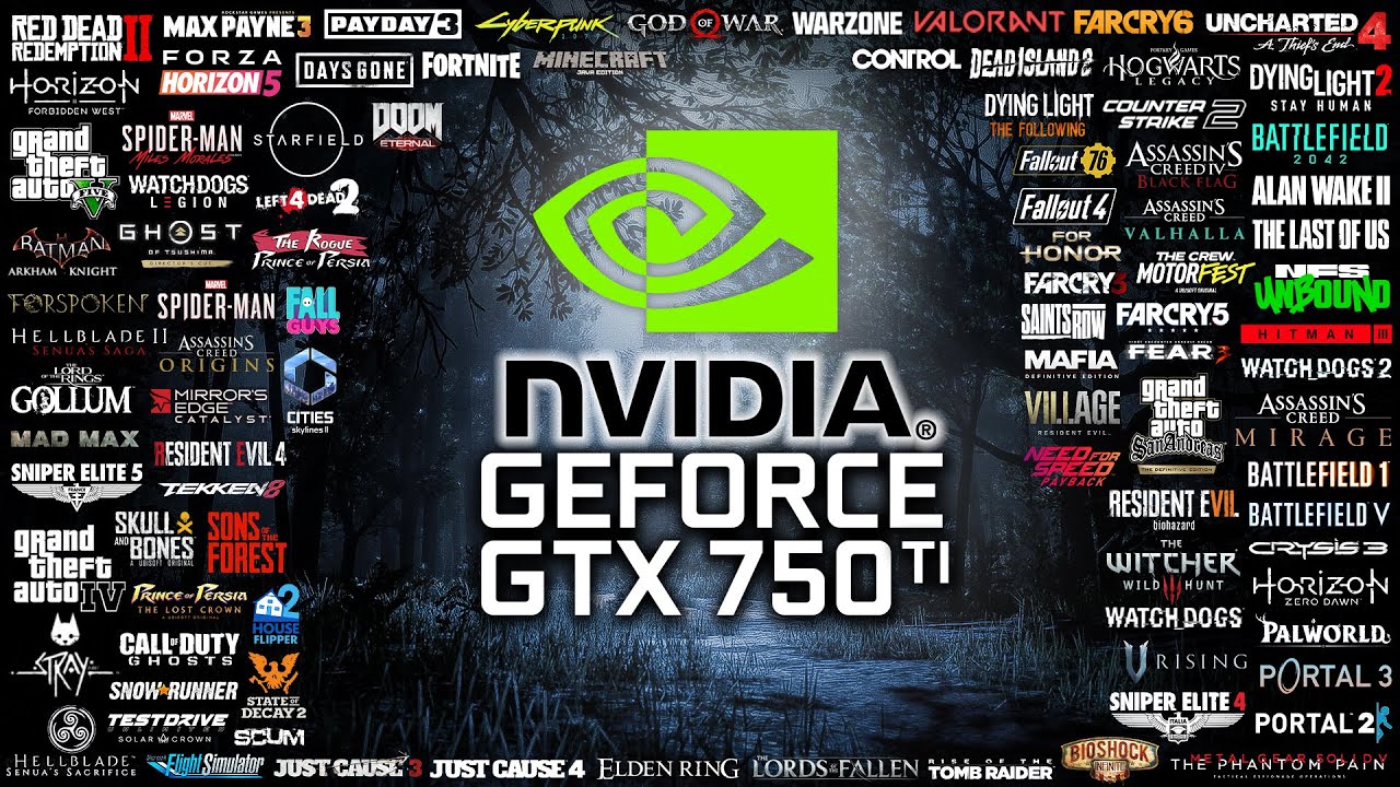GTX 750 Ti in 2024 - Test in 100 Games